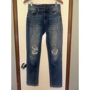Judy Blue Boyfriend Fit Distressed Jeans Size 5/27